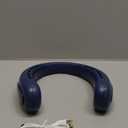 Portable Neck Fan, Hands-Free Bladeless Fans, 360Airflow, 4000 mAh Battery Operated Wearable Personal Fan, Twistable, Rechargeable Fans for Outdoor Indoor, Birthday Gifts for Men Women (Blue)