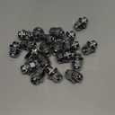 M12x1.5 Lug Nuts, 12x1.5mm Wheel Lug Nuts Compatible with Toyota Avalon Camry Highlander Prius Sienna, Lexus IS300 LFA CT200h HS250h GS450h, Mitsubishi Lancer Eclipse, 20PCS Lug Nut Set with Mag Seat (Silver)