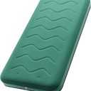 QPAU Twin Size Air Mattress Camping Pad 9" Thick R810 Insulated Inflatable Mattress with Foam Comfort & Foot Pump, Twin Air Mattress for Camping, Road Trips, and Home Guests (Single)