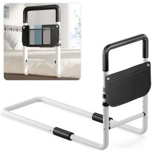 songsoso FSA/HSA Eligible Adjustable Bed Rail for Elderly Adults: Bedside Support for Seniors, Fits King‑Queen‑Full‑Twin, Heavy-Duty Medical Device for Home and Hospital Use, 300 lb Capacity