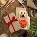 3 x Funny Halloween Card for Dog Lover, Cute Dog Halloween Card Gifts for Kids Friends Family, Trick Or Treat Dogs Cards, Happy Howl-o-Ween. (901)