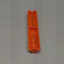 Omnipod T1me Vial Syringe Insulin Filling Support, Insulin transfer device for Type 1 Type 2 diabetes, Bottle Protector Case, Vial Holder (orange)