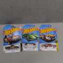 Pack Of 3 Hot Wheels Cars (72FordRanchero, Limited Grip,HW Brailer- Twin Mill)