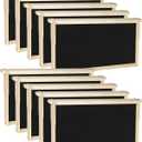vensovo 10 Pack Bee Frames Deep - Bee Hive Frames and Wax Foundations Black Beehive Frams