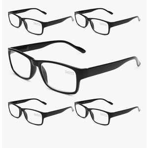 Gaoye Professional Reading Glasses for All Day - Computer Readers with Blue Light Protection - Value Pack