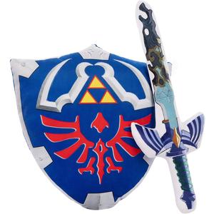 Cosplay Master Sword Hylian Shield Soft Wearable Throw Pillow 15.75 INCH