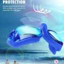 Aegend Swim Goggles for Kids Youth 3-14 Anti-Fog Anti-UV Comfort Fit Goggles for Swimming