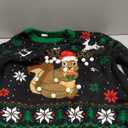 HSCTEK Light Up Women Knitted Christmas Sweater Size Large