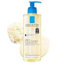La RochePosay Lipikar AP+ Gentle Foaming Cleansing Oil, Gentle Oil Cleanser for Face and Body Formulated with Niacinamide, LongLasting 24hour Hydration, FragranceFree & Soap Free
