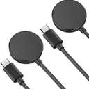 2 Pack USB C for Watch Charger Compatible
