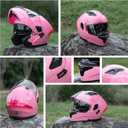 Adult Modular Motorcycle Helmets, DOT Approved Flip up Dual Visor Full Face Helmet for Men Women Moto ATV UTV Snowmobile ADV Four Wheeler Street Bike with Gloves & Mask, Medium