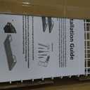 WALMANN 2 Pack Garage Wall Shelf, 23.5" x 12" Wall-Mounted Storage Shelves for Garage, Closet, Laundry Room, Heavy Duty Floating Shelving, Holds Up to 65 lbs(White)