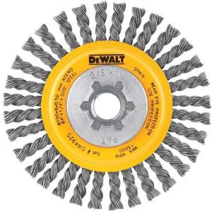 DEWALT DW49201 5-Inch by 5/8-Inch-11 HP .020 Carbon Stringer Wire Wheel
