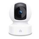 Kasa 1080p Indoor Pan/Tilt Wired Security Camera - Works as a Baby & Pet Monitor, Motion Detection & Tracking, 2-Way Audio, Night Vision, Subscription-Free Local Storage or Optional Cloud, EC70