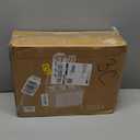 STORAGE MANIAC 3-Section Laundry Sorter with Foldable Ironing Board, Heavy-Duty Rolling Laundry Cart with and Removable Bags, Triple Laundry Hamper with Wheels, Dark Grey