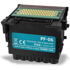 Upgraded Print Head Pf-06 Compatible with Ta-20, Ta-30, PF-06 Print Head Replacement, TA-5200/TA-5300/TM-200/TM-205/TM-300/TM-305/TM-5205/TM-5305/TX-2000/TX-3000/TX-4000/TX-5200, Black