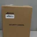 ANRAN Solar Security Cameras Wireless Outdoor,2K Cameras for Home Security with Fixed Solar Panel, 360 PTZ for Home Surveillance,2.4G WiFi, PIR Human Detection, 3MP Color Night Vision, 2 Pack