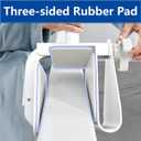 Bathtub Safety Rail, Bathtub Handle Grab Bar with Non-Slip Grip for Seniors, Elderly, Fits 3.1 to 6.7 Inch Tub Walls, Supports 300 lbs