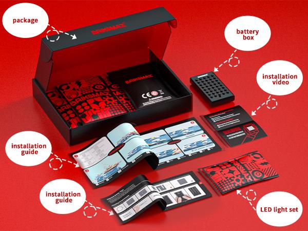 BRIKDMAX 9 pcs