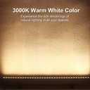 LED Wall Washer Light 36W 3000K Warm White 40in 4800LM Linear Bar