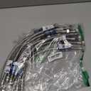 [10-Pack] PLUMBINGMASTER Faucet Hose,Faucet Supply Lines (3/8" Comp x 1/2" FIP), Certified Safe Supply Lines for Bathroom Faucet (16 inch)