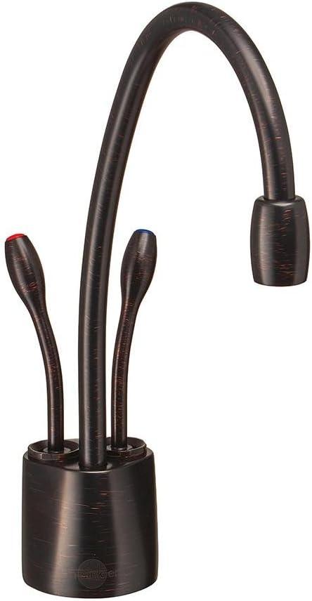 InSinkErator F-HC1100-CRB Indulge Hot and Cool Water Dispenser Faucet, Classic Oil Rubbed Bronze