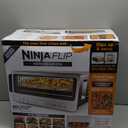Ninja Flip Toaster Oven&Air Fryer, 8-in-1 Functionality, Flip Up&Away Capability for Storage Space, LargeCapacity, Air Fry Basket, SheetPan, Wire Rack&Removable Crumb Tray, Stainless,1800 watts, SP151