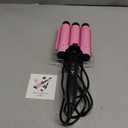 3 Jumbo Barrel Curling Iron Wand 32mm Hair Waver Temperature Adjustable Ceramic Big Waves Hair Crimper (1.25'')