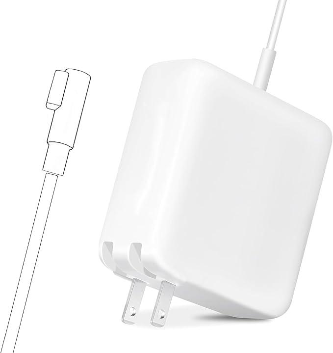 Mac Book Pro Charger - 60W L-Tip Power Adapter,Compatible with Adapter for Mac Pro 13 inch Before Mid 2012(Mac Book 2009-2010)