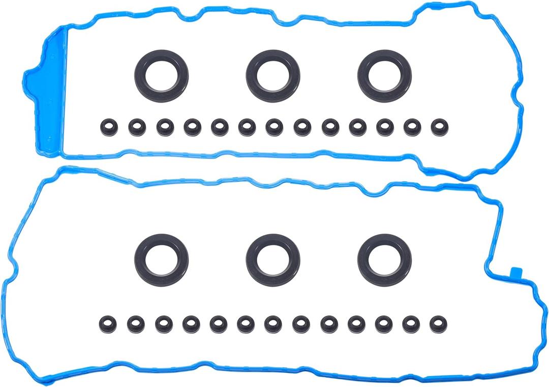 VS50808R for Buick LaCrosse 3.6 Valve Cover Gasket Seal,Enclave Cadillac CTS XTS STS ATS,Chevy Impala Traverse Equinox Camaro,GMC Terrain Acadia 3.0 3.6 2008 2009 2010 2011 2012 2013 2014-2017 VS50502