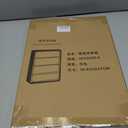 HGYZE Clear Display Case for Figures, 15.75" High, Wall Mounted Shelf with Magnetic Door, Hanging Display Case for Collectibles Action Doll Blindboxes Storage (White, 4-Layer 1 Pack)