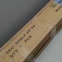 Fireplace Mantel Shelf, 48" Wooden Floating Shelf for Over Fireplace, Wall-Mounted Mantel Shelves, Decorative Mantels, Rustic Floating Mantels Shelves, Oak Color