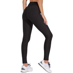 THE GYM PEOPLE Tummy Control Workout Leggings with Pockets High Waist Athletic Yoga Pants for Women Running, Fitness Silver/Black L