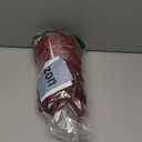 2Pack Personalized Christmas Stockings - 18 Inch Large Cable Knitted Xmas Hanging Stockings with DIY Wooden Name Tags for Family Holiday Decor (Red)