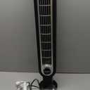 Lasko 2505 Portable Electric 36Oscillating Tower Fan with Fresh Air Ionizer, Timer and Remote Control for Indoor, Bedroom and Home Office Use, 36 Inch, Black