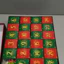 Advent Calendar 2025 for Kids Teens Adults, 24 Days Surprise Botanical Building Blocks Christmas Countdown Calendar Gift Box with Different Succulents Plants Building Bricks Set for Boy Girl Women Men