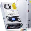 48V Adjustable dc Power Supply 600W,Switching Power Supply AC 110V/220V to DC 0-48V DC Converter with LED Digital Display, 5V 24V 36V Buck Converter for Dimmable LEDs,3D Printer,Computer Lab