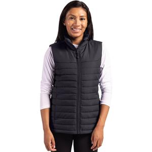 Clique Clique Elevation Eco Full Zip Women's Puffer Vest XS Gray