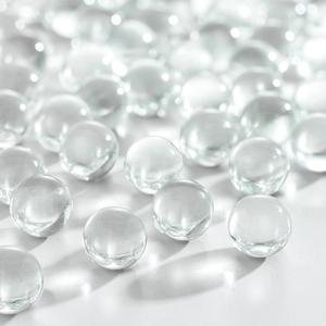 Galashield Clear Marbles for Vases | Glass Marbles Bulk Vase Fillers | Glass Beads for Vases, Round Marble 5lb, (approx. 400 pcs)