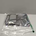 FSTURIOS Car Organizer Storage Between Seats, Nappa Leather Front Seat Storage Bag with Tissue Holder, Automotive Console Hanging Net Pocket Handbag Holder for Phone Document (Gray)