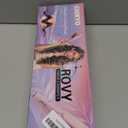 Curling Iron Hair Crimper Waver - CHIKYO 3 Barrel Rovy Wave Curling Iron, 1.25 Inch Ionic Beach Waves Curling Wand, Deep Waver Hair Curler Hot Tool with Ceramic for Women, Dual Voltage, Easy to Use (Pink)