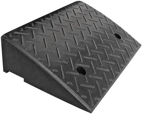 Electriduct 5.2" Heavy Duty Rubber Curb Ramp 20,000 lbs Weight Capacity (10 Tons)