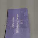 50 Pcs 1ml Syringes with Caps Oral Dispenser Individually Sterile Warpped for Medicine Dropper, Colostrum Collect Feeding Pets, Liquid