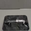 Black Shower Caddy Portable: Plastic Bathroom Caddy Countertop,Cleaning Caddy Organizer with Handle,Utility Hard Shower Basket Storage Tote for Toiletry,College Dorm Room Essential for Guys/Men