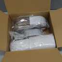 Hanging Automatic Rabbit Feeder for Cage,Dog Cat Food and Water Dispenser,Rabbit Water Bottle Guinea Pig Food Bowl Set,Gravity Feeder for Cats Dogs (Gray)