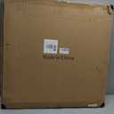 30 * 30 Inch Rectangular Ottoman Tray | Textured PU Leather, Waterproof & Heat-Resistant Storage for Coffee/Dining Tables, Sofa, Bed, Entertainment & Party (Tranquil Beige, 30 * 30in)