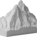 TRANSGOOD Miniature Mountain Model Swiss Alps Souvenir Plaster Switzerland Craft Gift Home Decoration Collection Paperweight