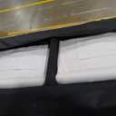 KEIKI 55" Velvet Loveseats Sleeper Sofa with 2 Arm Pocket and 4 Solid Metal Legs, Modern Style 2-Seater Couch with Tufted Back and Seat, Easy Assembly, for Apartment, Living Room and Bedroom, White