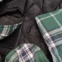 MIGOHI Dog Coat, Warm & Waterproof Winter Jacket for Small Medium Large Dogs, Reversible Dog Jacket, Green XL