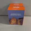 2 x TiFFCOFiO New Digital Outdoor Timer Waterproof, Dial Programmable Method, Outdoor Light Timer with 2FT Extension Cord, 2 Grounded Electrical Outlets for Lights, 6 Sets of Programs, 20A/2500W (Digital, 1 PACK)